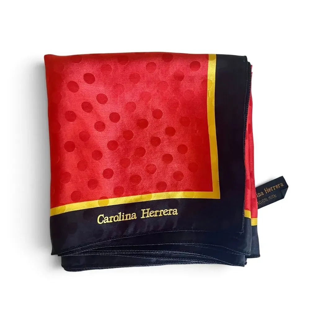 Carolina Herrera vibrant silk